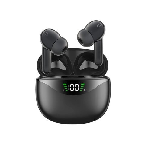 Headphones 30h Playtime With LED Digital Display