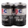 ABC D Size Black Battery