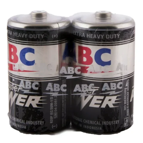 ABC D Size Black Battery