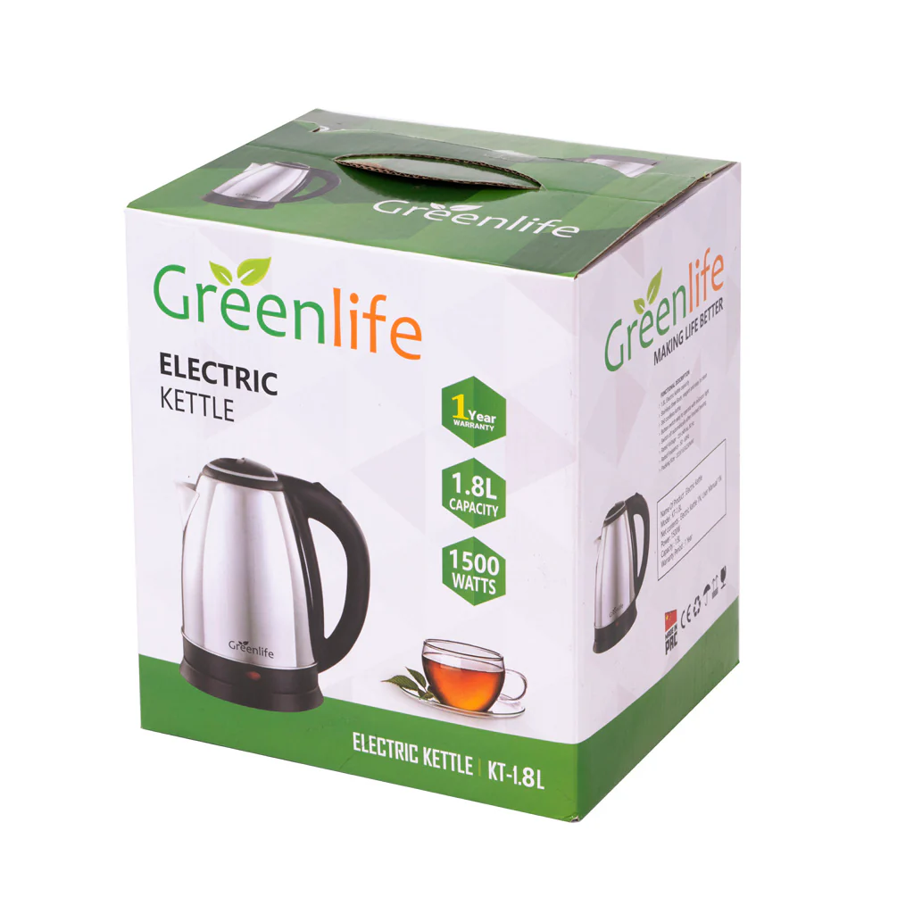 Green Life Kettle 1.8l