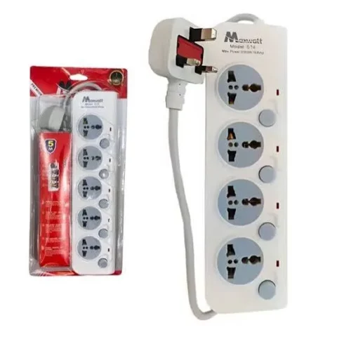 Maxwatt Plug Socket 5way