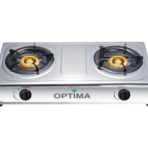 Oktan 2 Burner Silver