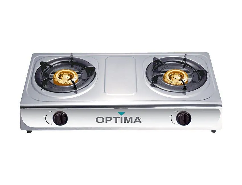 Oktan 2 Burner Silver