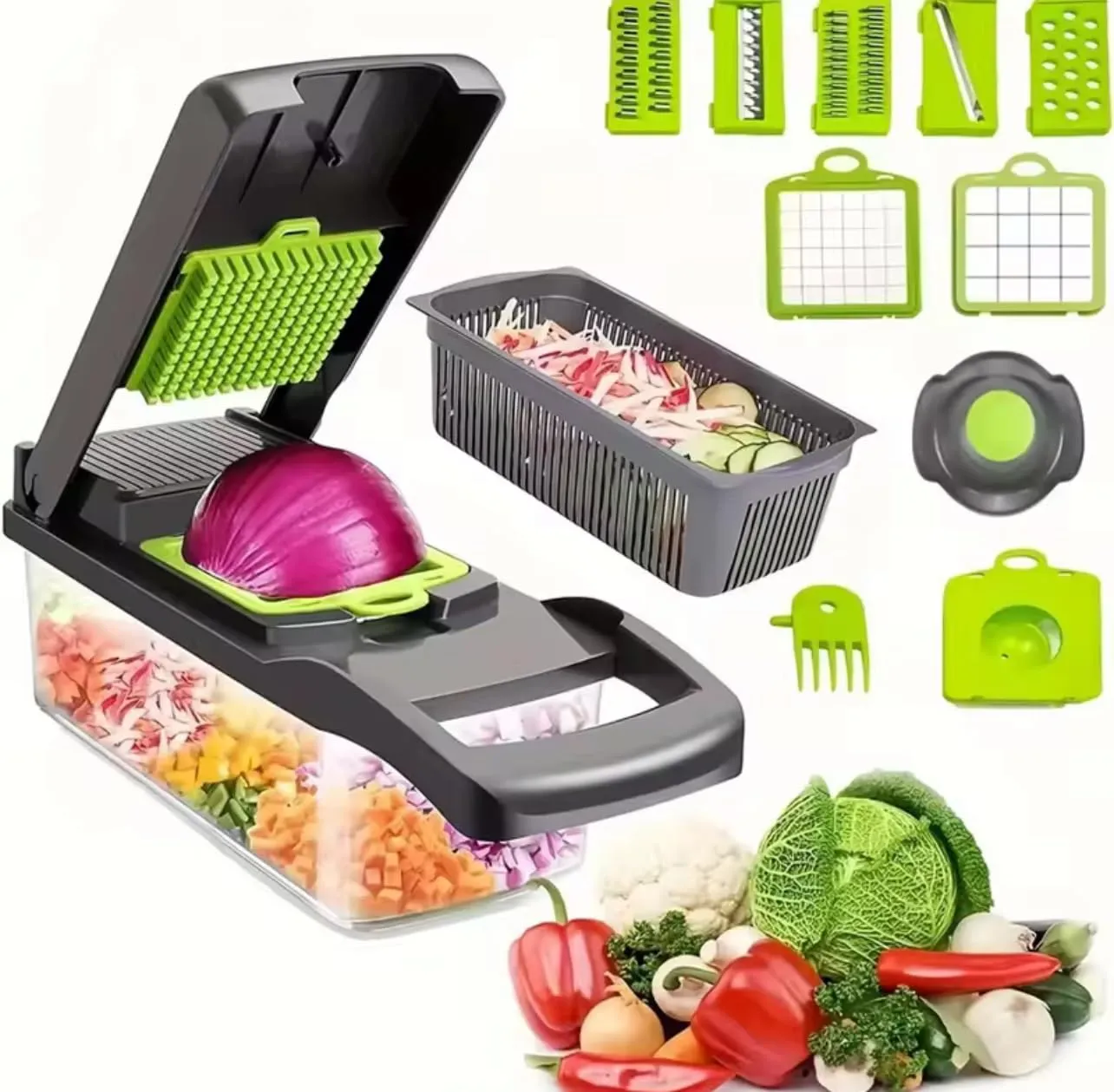 VEGGIE SLICER 16PCS 533 2981